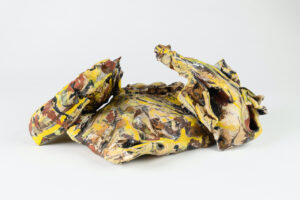 World XXII Handmade ceramic sculpture